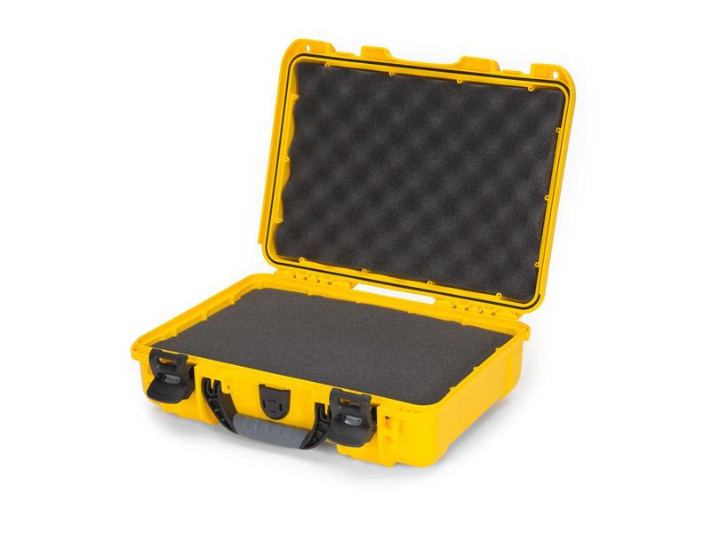 Nanuk Kunststoffkoffer 910 - mit Schaum Gelb