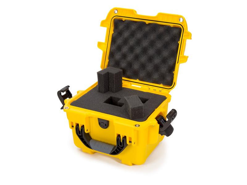 Nanuk Kunststoffkoffer 908 - mit Schaum Gelb