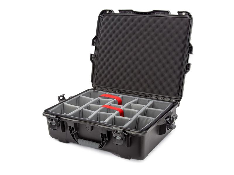Nanuk Kunststoffkoffer 945 - mit Trennwand Schwarz