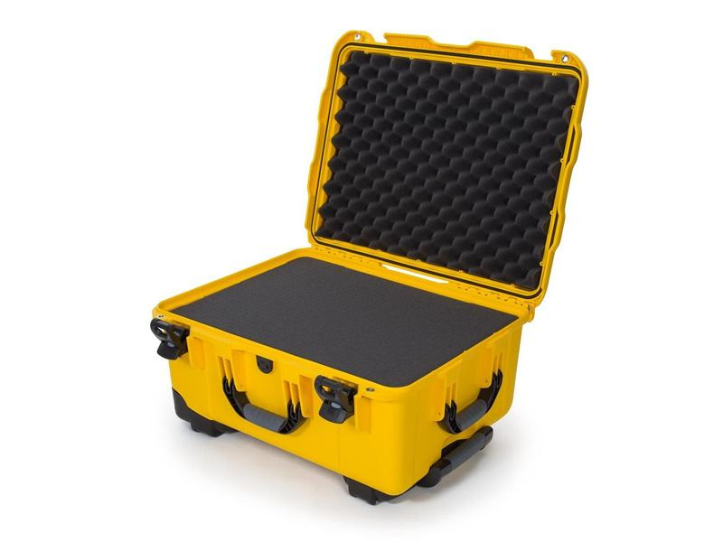 Nanuk Kunststoffkoffer 950 - mit Schaum Gelb