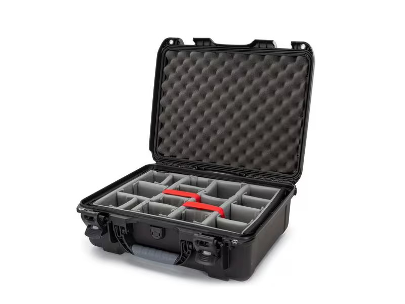 Nanuk Kunststoffkoffer 930 - mit Trennwand Schwarz