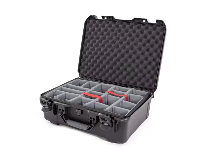 Nanuk Kunststoffkoffer 940 - mit Trennwand Schwarz