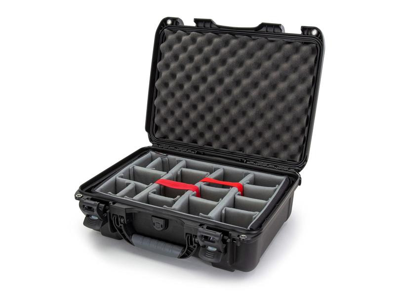 Nanuk Kunststoffkoffer 925 - mit Trennwand Schwarz