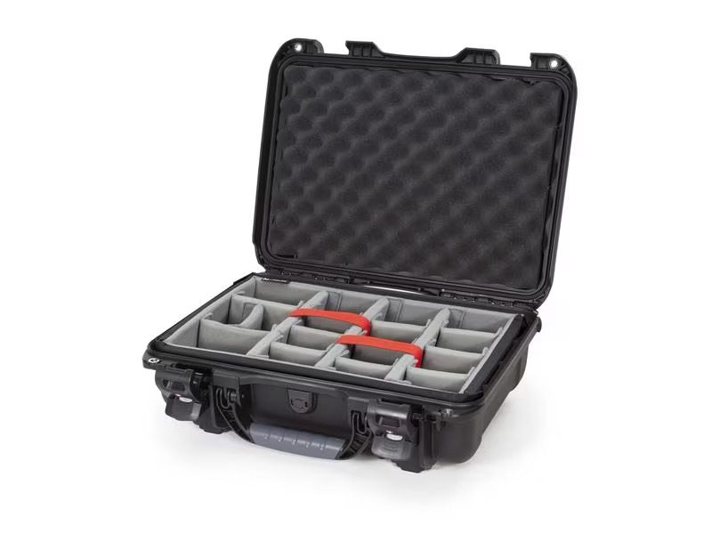 Nanuk Kunststoffkoffer 923 - mit Trennwand Schwarz