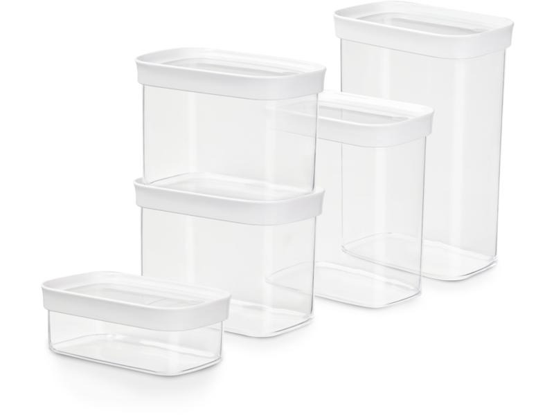 Emsa Vorratsdose Optima 5 Stück, 6.25 l, Transparent