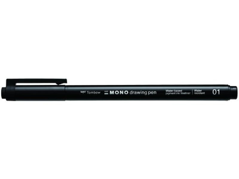 Tombow Fineliner MONO drawing pen 0.25 mm, Schwarz