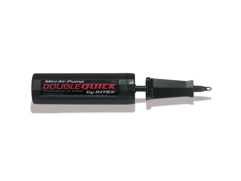 Intex Handpumpe Double Quick Mini Schwarz