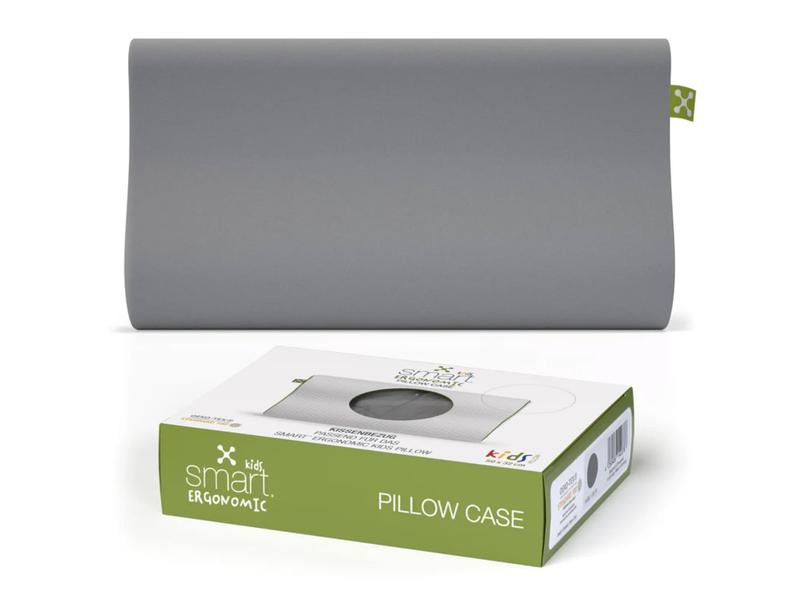 Smartsleep Kopfkissenbezug Smart Kids Ergonomic 50 x 32 cm, Grau