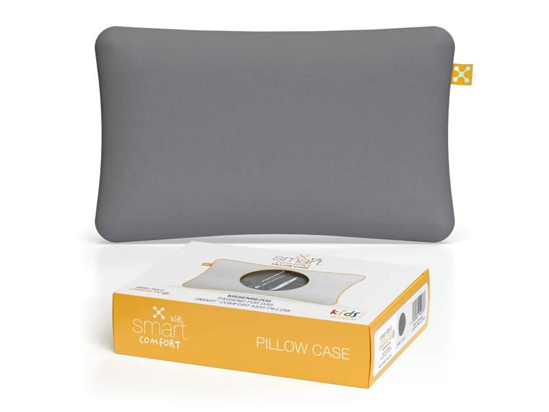 Smartsleep Kopfkissenbezug Smart Kids Comfort 50 x 32 cm, Grau