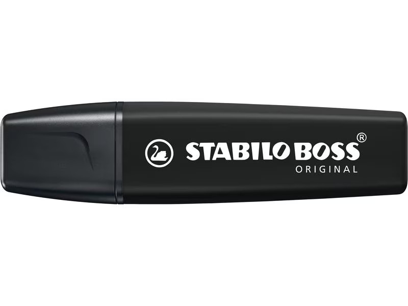 STABILO Textmarker BOSS ORIGINAL Schwarz