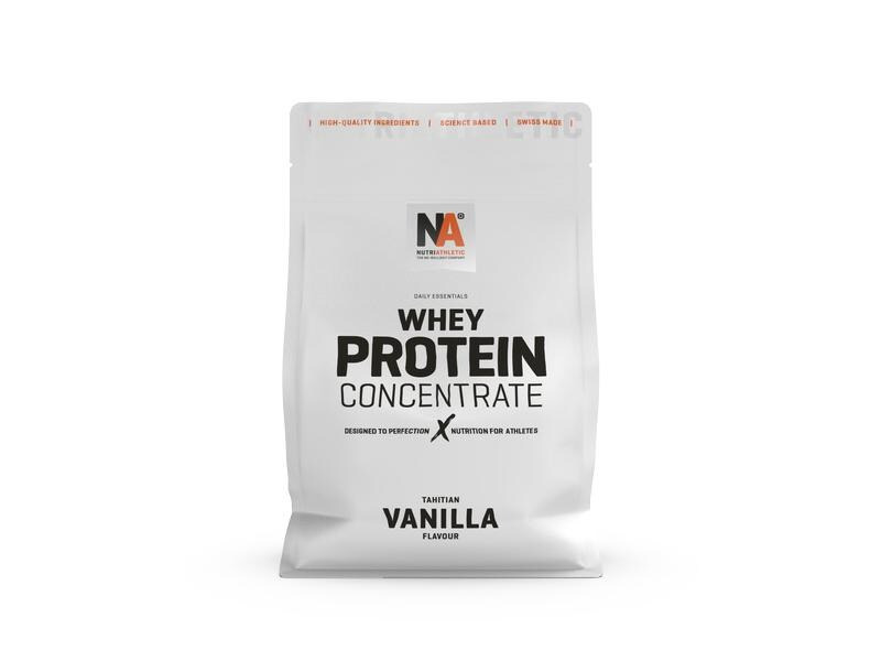 NUTRIATHLETIC Nahrungsergänzung Whey Protein Concentrate Tahitian Vanilla
