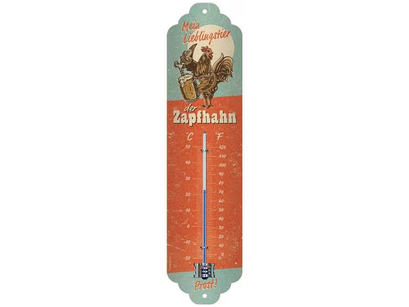 Nostalgic Art Thermometer Lieblingstier Zapfhahn 6.5 x 28 cm