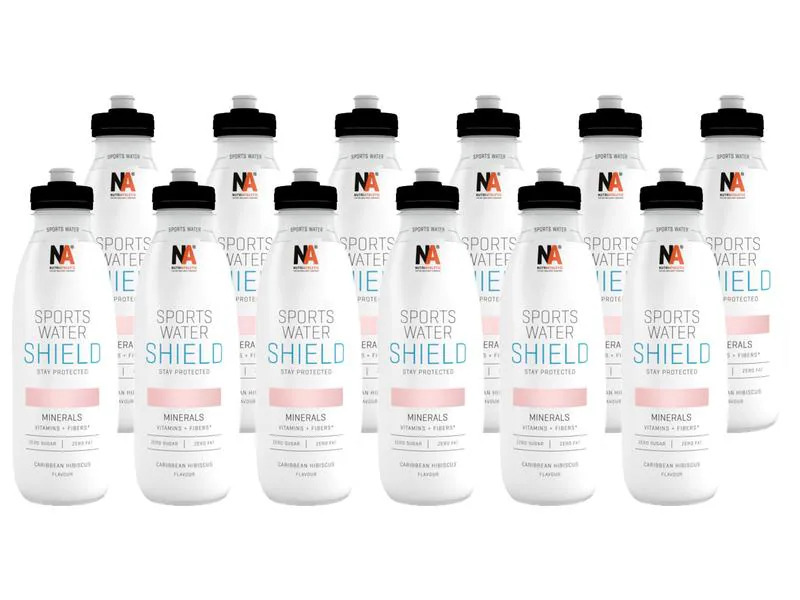 NUTRIATHLETIC Sportgetränk Sports Water Shield 12 x 500 ml