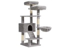 Feandrea Kratzbaum 142 cm, Grau/Beige