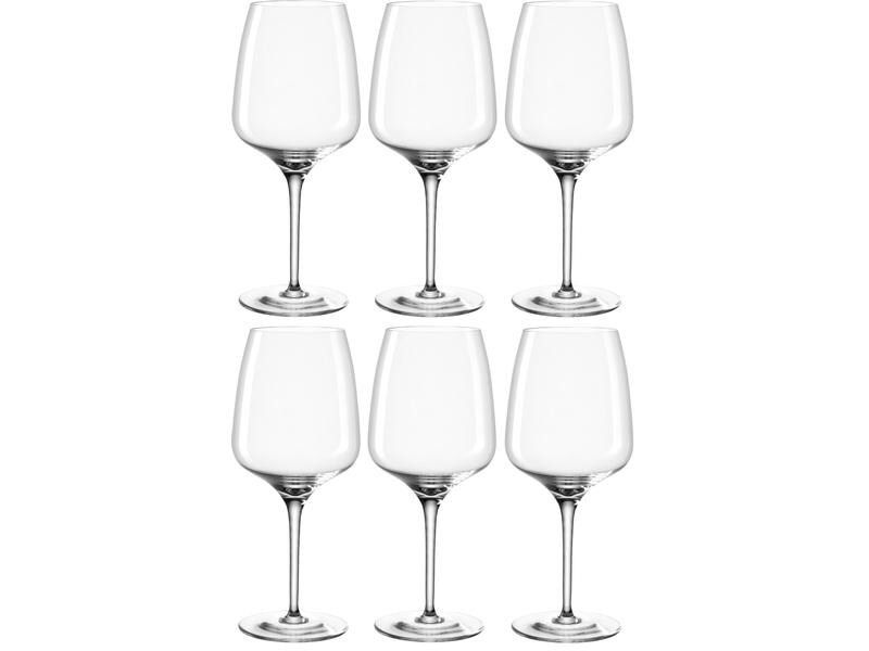 Leonardo Weissweinglas Cesti 360 ml, 6 Stück, Transparent