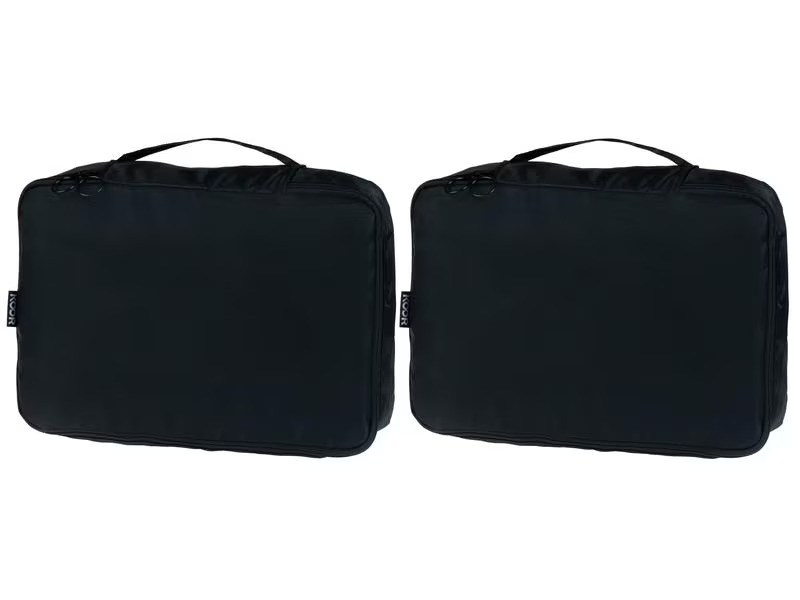 KOOR Kleiderbeutel Reesa, Grösse S, 2er-Pack, Schwarz
