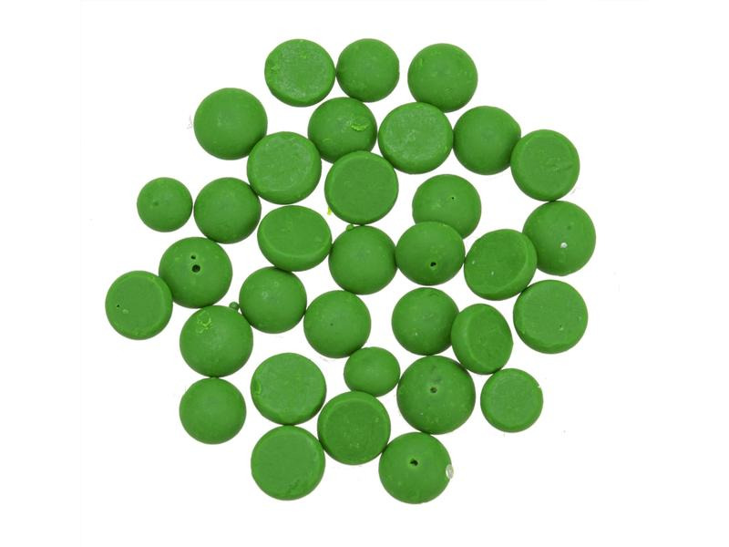 Glorex Wachsfarben in Pastillenform 5g, Neon Grün