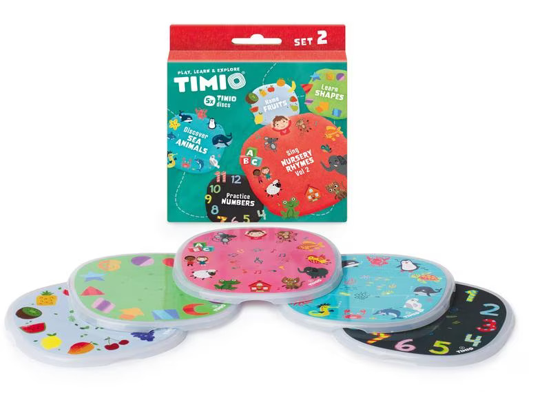 Timio Audio Disc Set 2 5 Discs