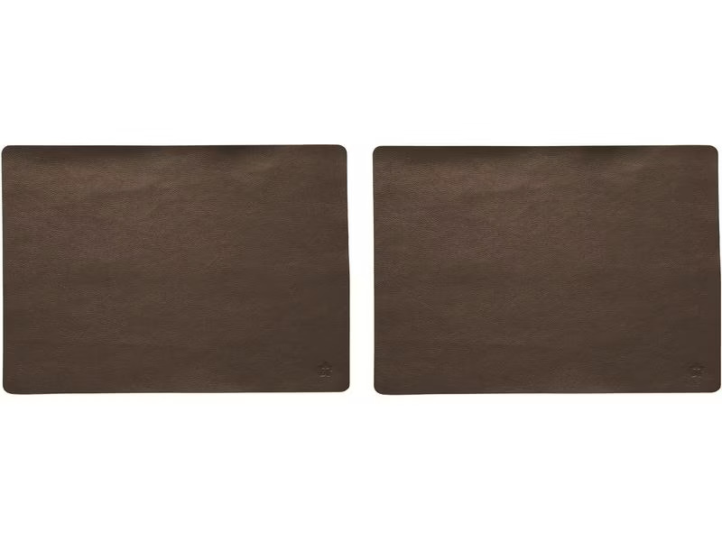 Pichler Tischset Jazz 33 cm x 46 cm, 2 Stück, Braun