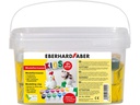 Eberhard Faber Modelliermasse EFA Plast Classic 2 kg, Weiss