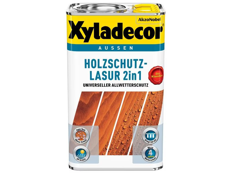 Xyladecor Holzschutzlasur Teak, 2.5 L