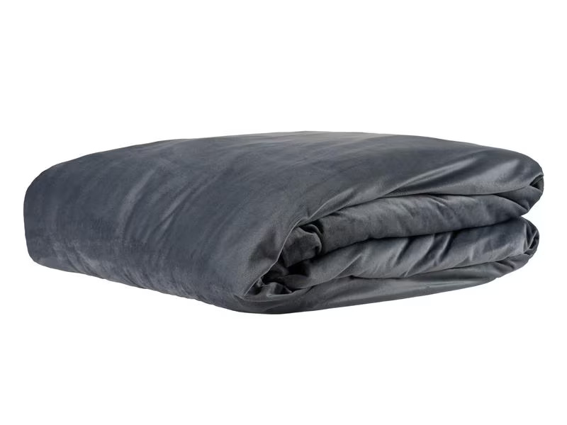 COCON Duvetbezug Sherpa 160 x 210 cm, Grau