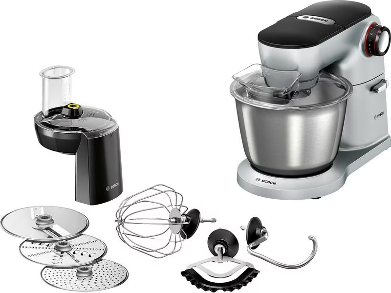 Bosch Küchenmaschine Serie 8 OptiMUM Schwarz/Silber