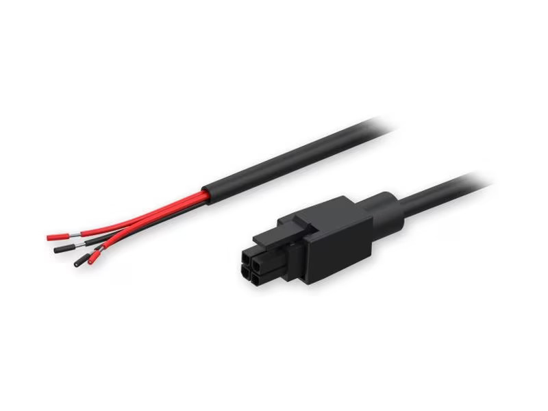 Teltonika Strom Kabel PR2PL15B 4-Pin - mit 4-Way offene Leitung, 1.5m