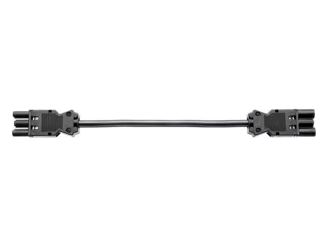 Bachmann Verlängerungskabel GST18i3 - GST18i3, 0.3 m, Schwarz