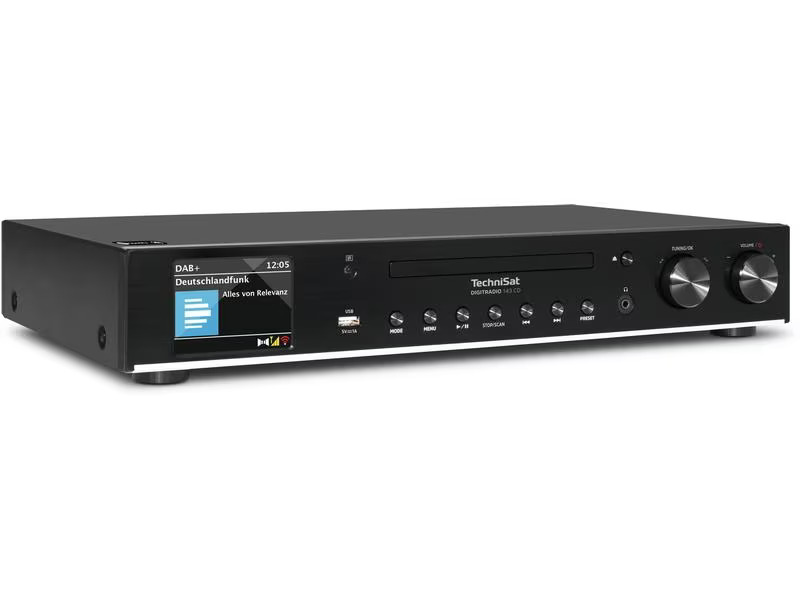 Technisat Radio-Tuner DigitRadio 143 CD V3 Schwarz