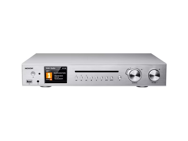 Noxon Radio-Tuner A571 CD Silber