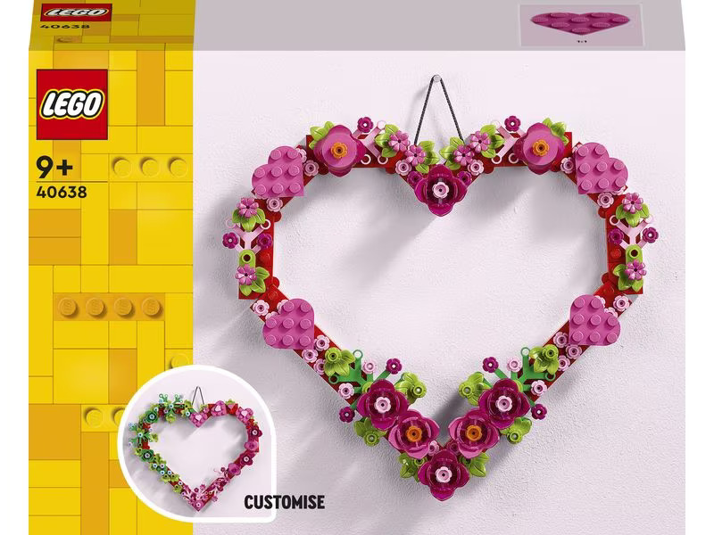LEGO® Saisonal Herz-Deko 40638