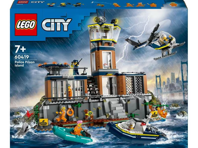 LEGO® City Polizeistation auf der Gefängnisinsel 60419