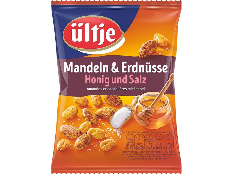 Ültje Mandeln &amp; Erdnüsse Honig &amp; Salz 200 g