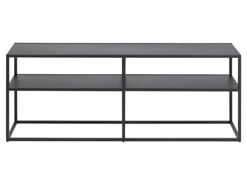 AC Design Konsolentisch Newton 120 x 30 x 46 cm, Schwarz