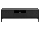 AC Design Kommode Seaford 140 x 40 x 45 cm, Schwarz