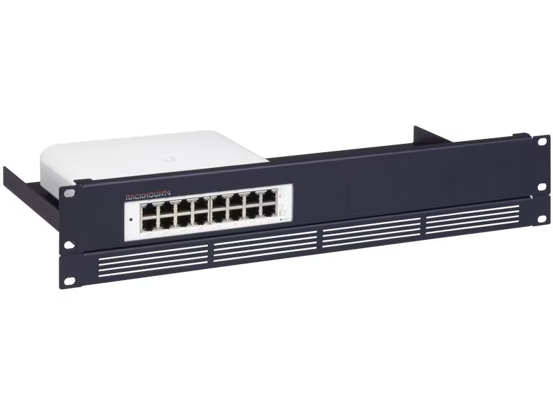 Rackmount IT Rackmount Kit RM-UB-T5 für Ubiquiti Switch USW-LITE-16-POE
