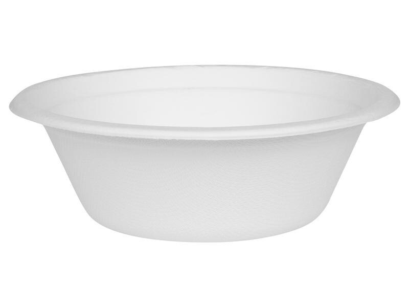 FURBER Einweg-Schale Ø 13.5 cm, 50 Stück, Weiss