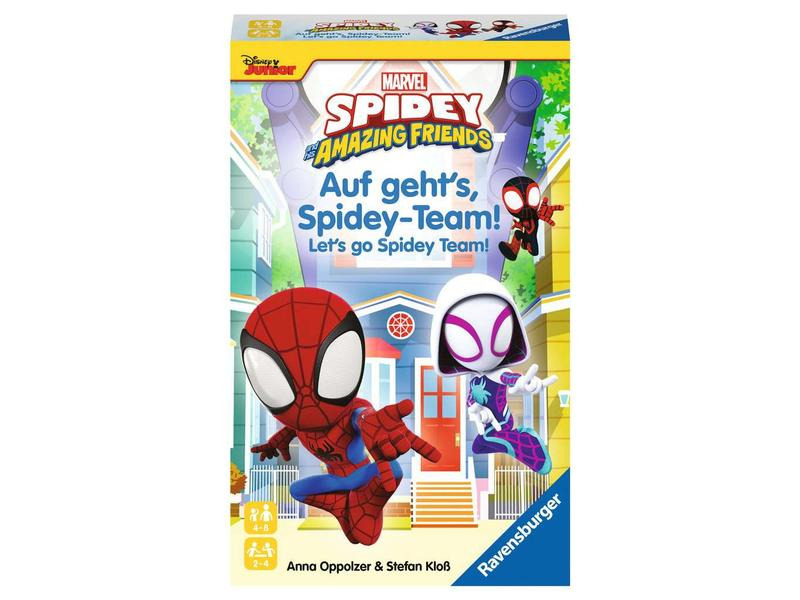 Ravensburger Kinderspiel Auf gehts Spidey-Team