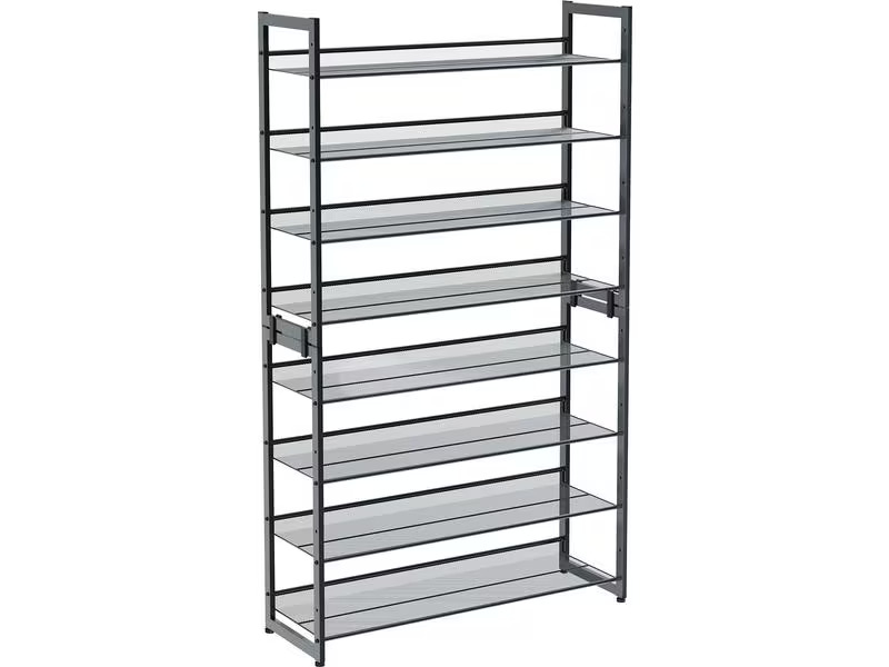 Songmics Schuhregal 92.2 x 163.5 cm, Grau
