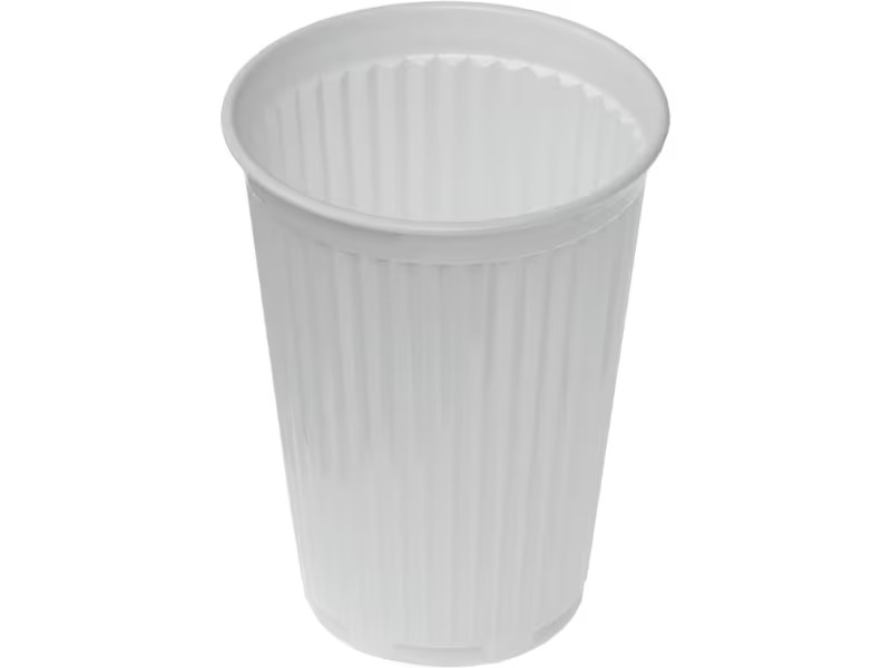 Haushaltsware Einwegbecher 180 ml, 100 Stück, Weiss