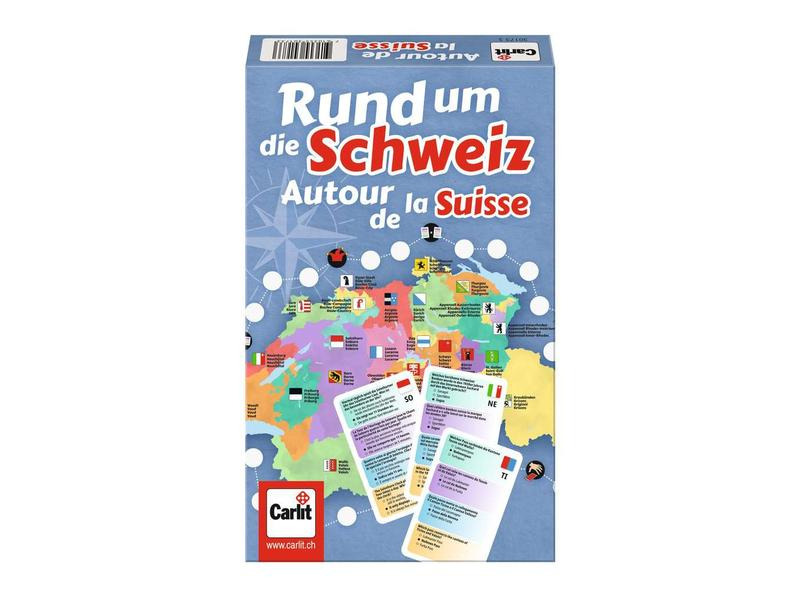 Ravensburger Familienspiel Rund um die Schweiz