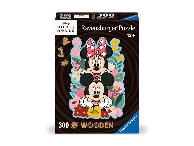Ravensburger Holz-Puzzle Disney Mickey &amp; Minnie