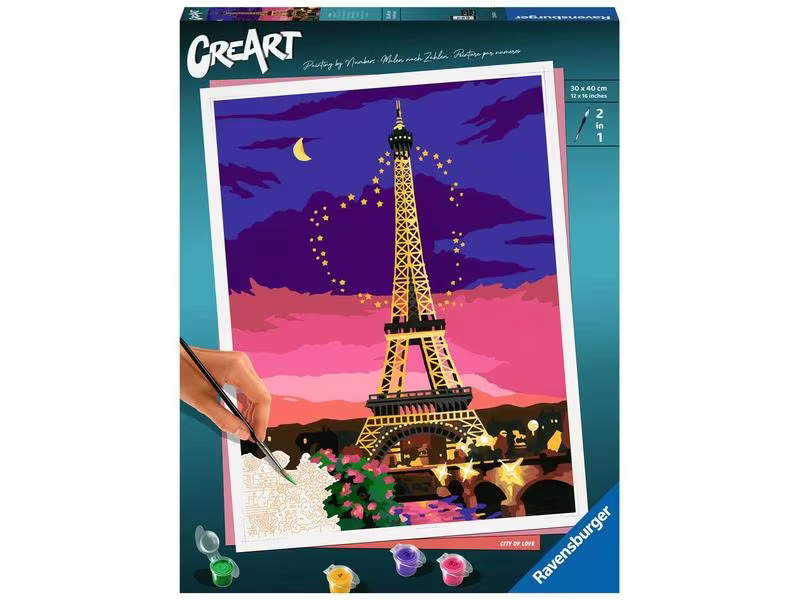 Ravensburger Malen nach Zahlen CreArt: City of Love