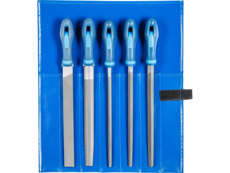 Pferd Werkstattfeilen-Set WR 5-tlg. 250 mm Hieb 3