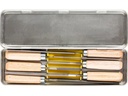 Pferd Schlüsselfeilen-Set 6-tlg. 100 mm Hieb 2, 265 K