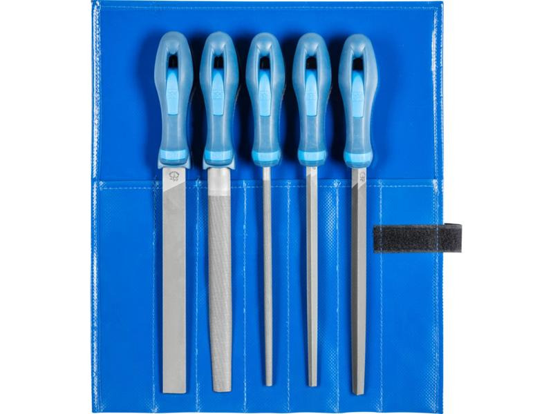 Pferd Werkstattfeilen-Set WR 5-tlg. 200 mm Hieb 1