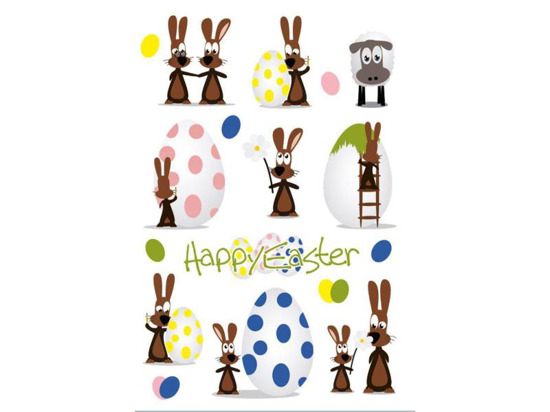 Herma Stickers Sticker Ostern Hasenparty