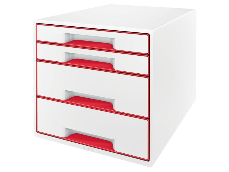 Leitz Schubladenbox WOW CUBE Rot