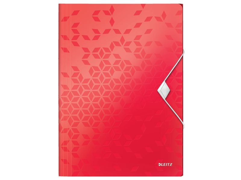 Leitz Gummibandmappe WOW A4, Rot